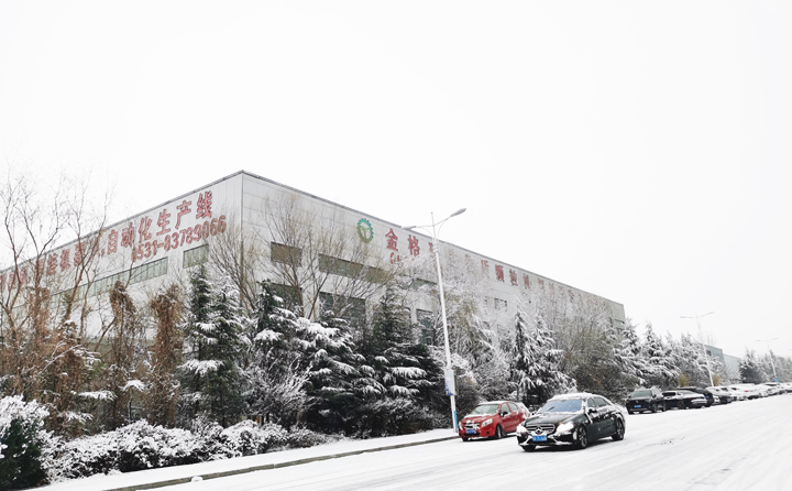 山東金格瑞顆粒機廠家籠罩在雪花中.jpg